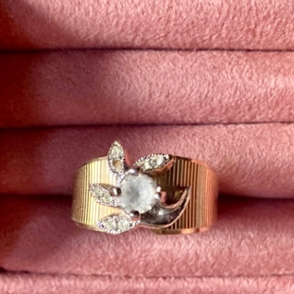 VINTAGE 24K ESPO RING - Picture 3 of 15